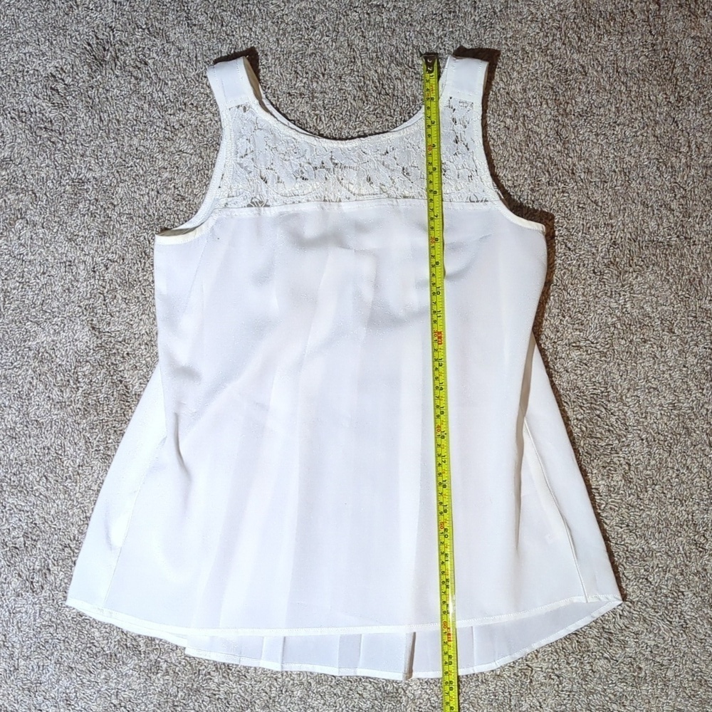 7th avenue white blouse, size XS - Picture 2 of 6